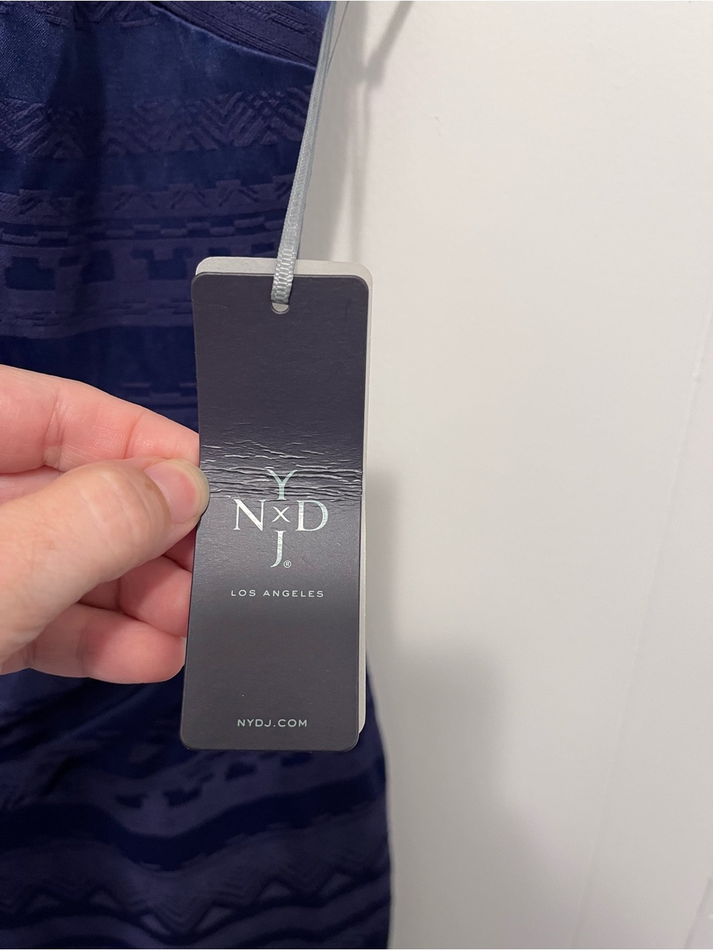 NYDJ Layla Mural Flounce Dress - Picture 3 of 12